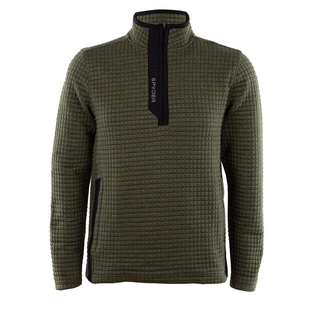 Spyder Men's Box Quilt 1/4 Zip Pullover Product Image