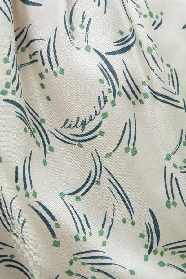 Abstract Botanical Print Shirt Product Image