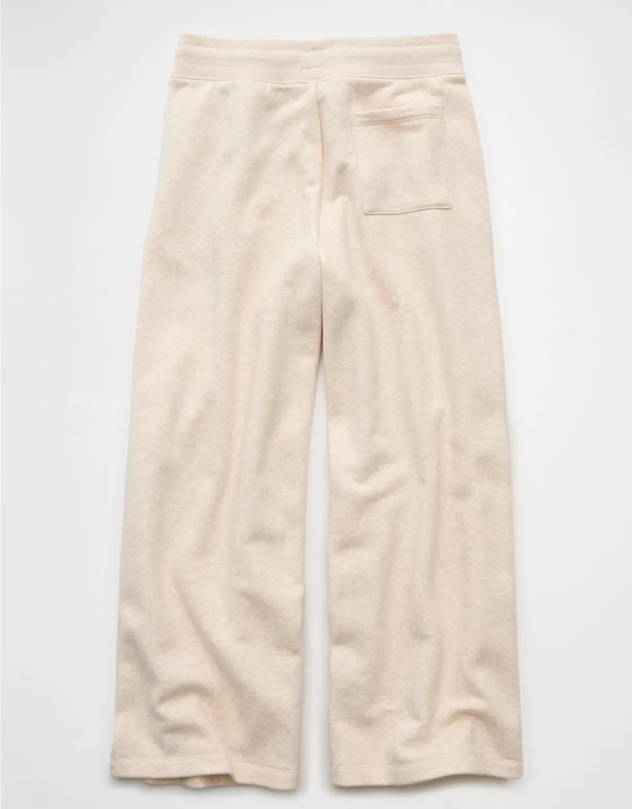 AE Everyday Luxe Wide-Leg Sweatpant Product Image