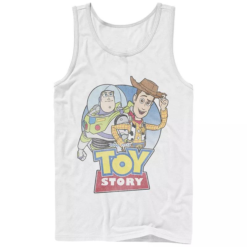 Disney / Pixar's Toy Story Woody And Buzz Poster Men's Graphic Tank Top,  Product Image