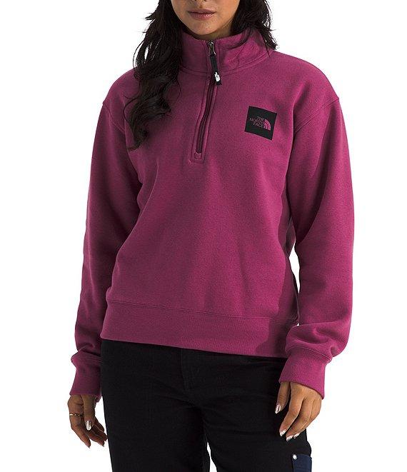 The North Face Box Half Dome-Zip Stand Collar Pullover Product Image