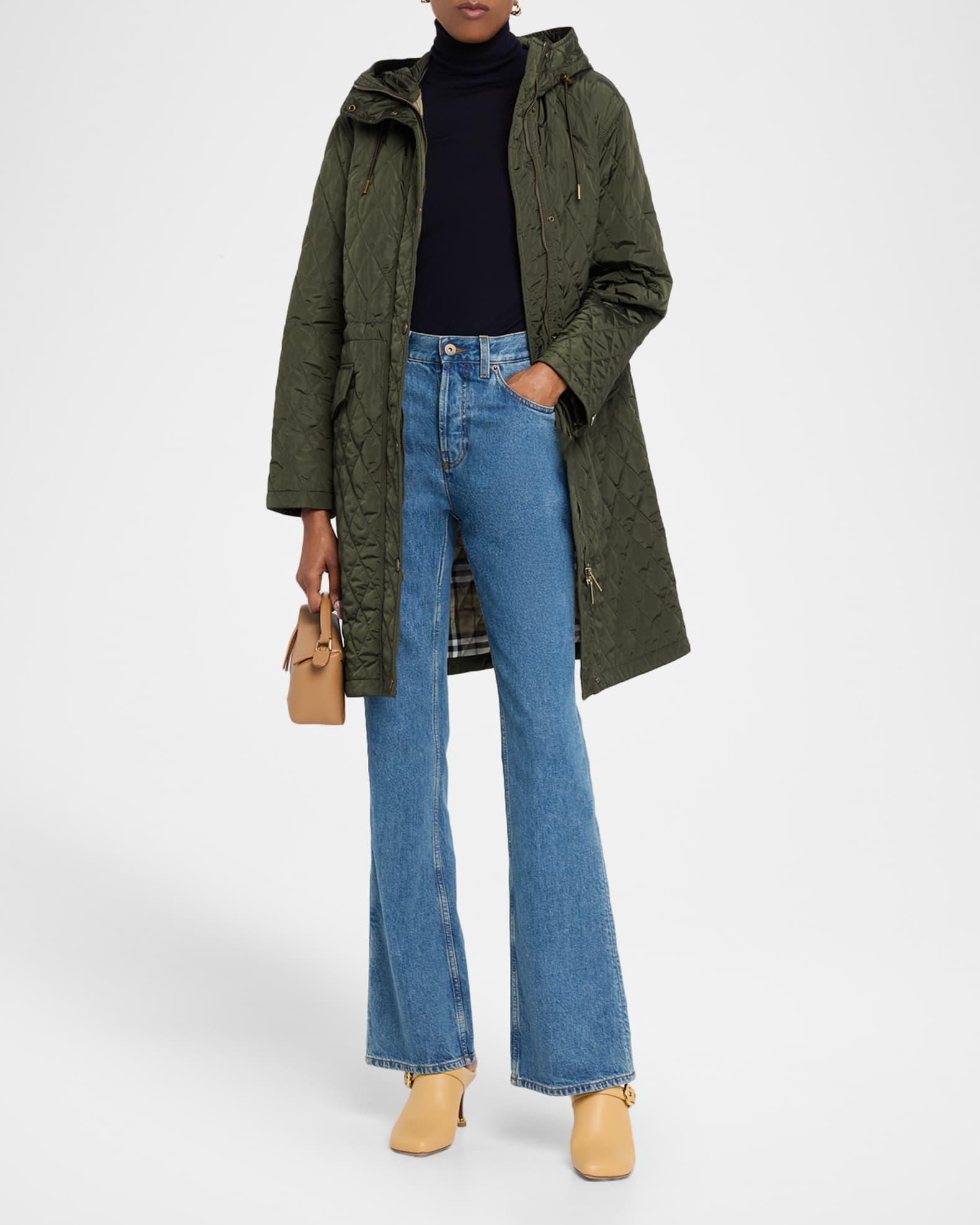 Hillgate Quilted Long Hooded Jacket Product Image