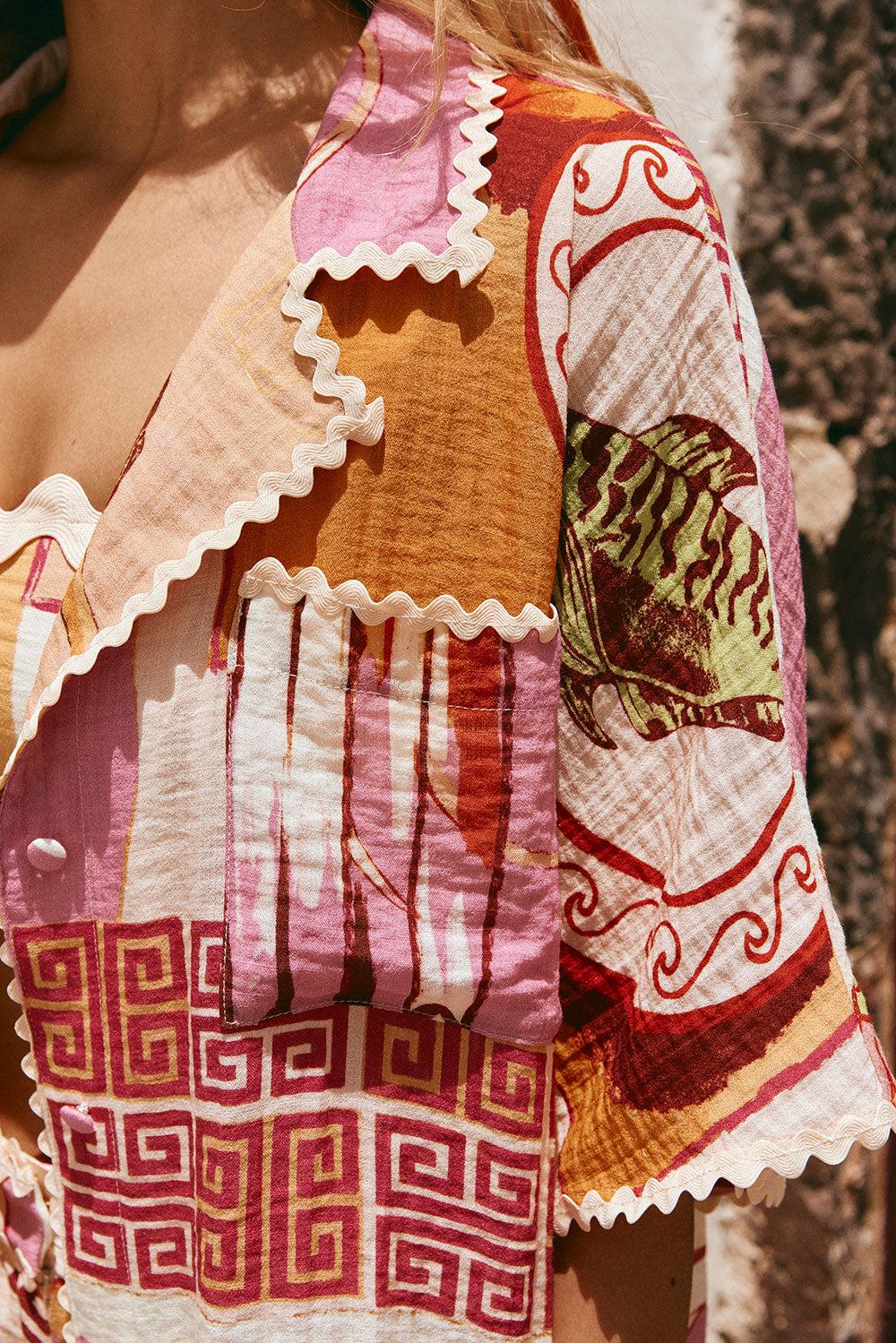 Kelia Shirt - Theotokos Peach Product Image