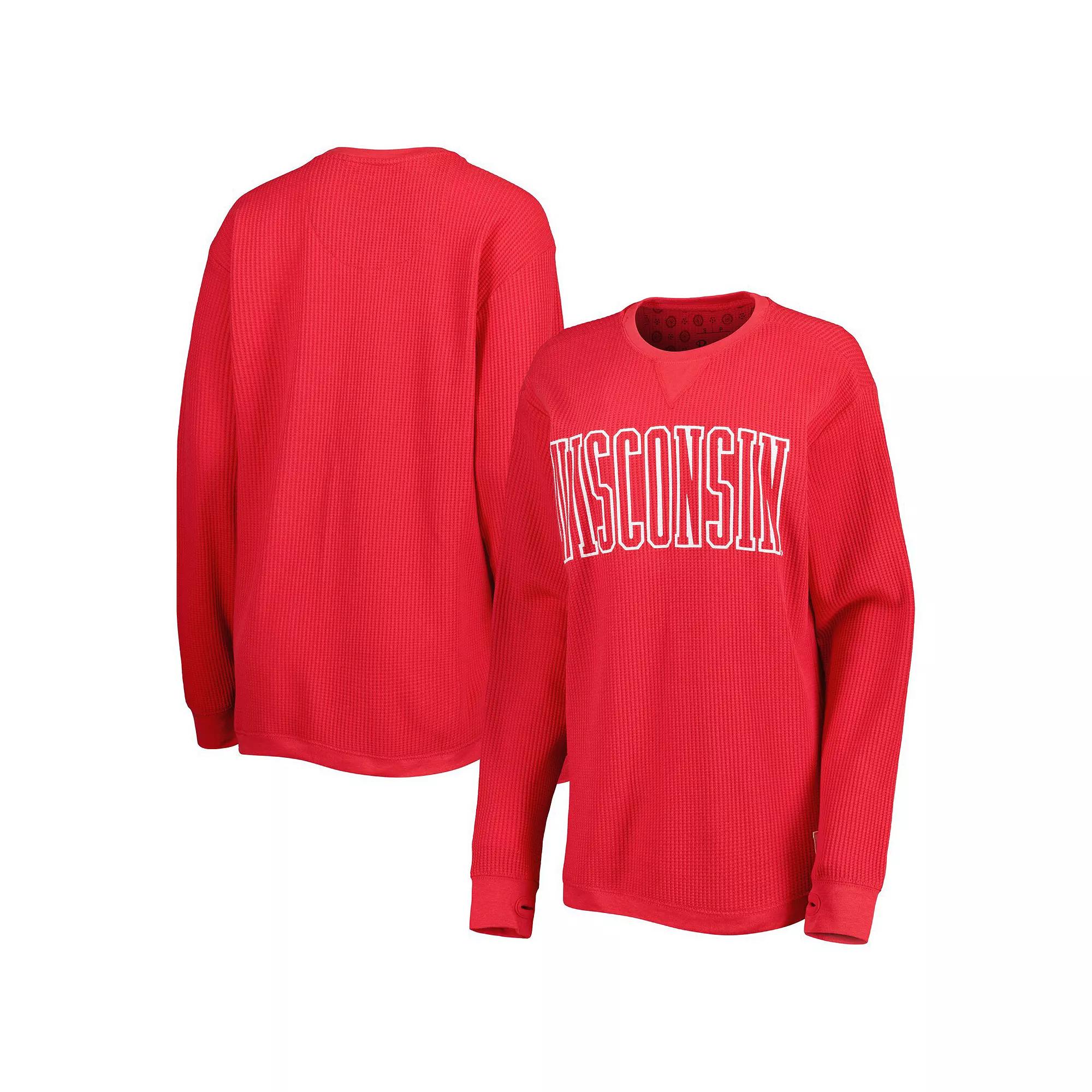 Women's Pressbox Red Wisconsin Badgers Surf Plus  Product Image