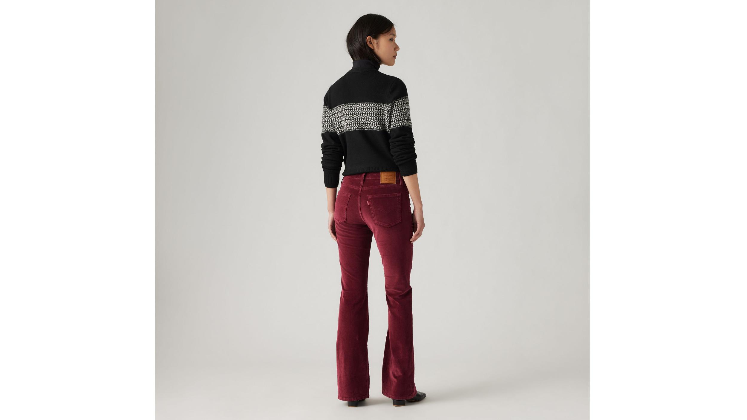 726 High Rise Flare Corduroy Women's Jeans Product Image