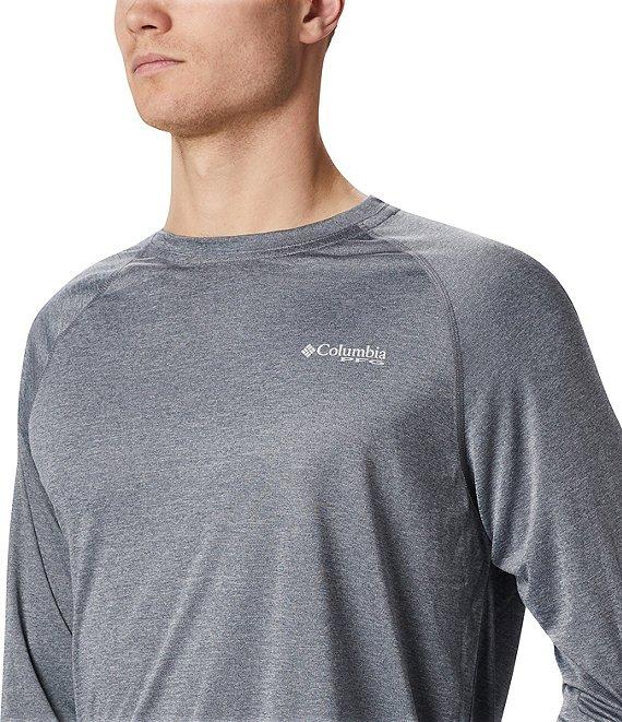 Columbia PFG Terminal Tackle Heather Long-Sleeve Rashguard T-Shirt Product Image