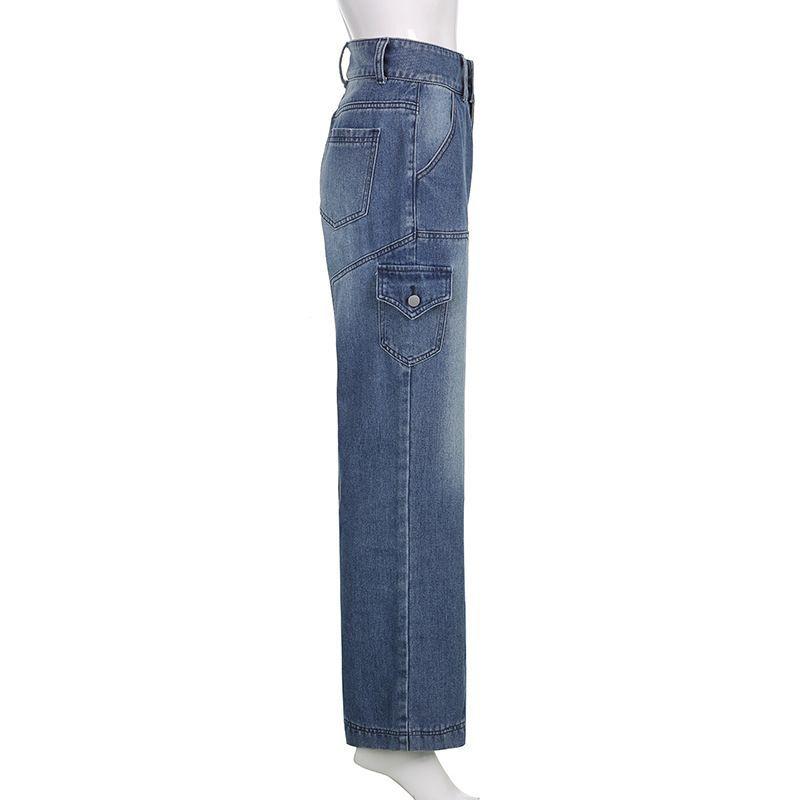 Mid-Rise Wide-Leg Jeans Product Image