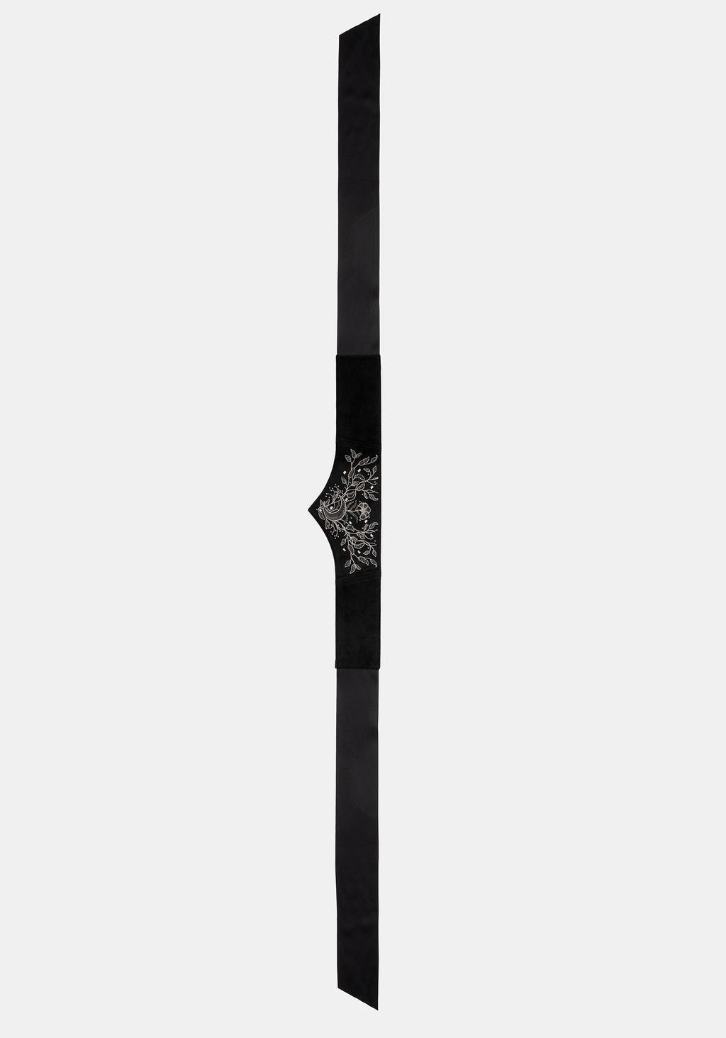 Morrigan Star Crossed Embroidered Waist Belt Product Image