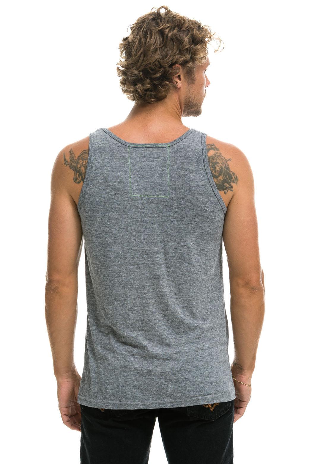 MEN'S BOLT  TANK - HEATHER GREY Male Product Image