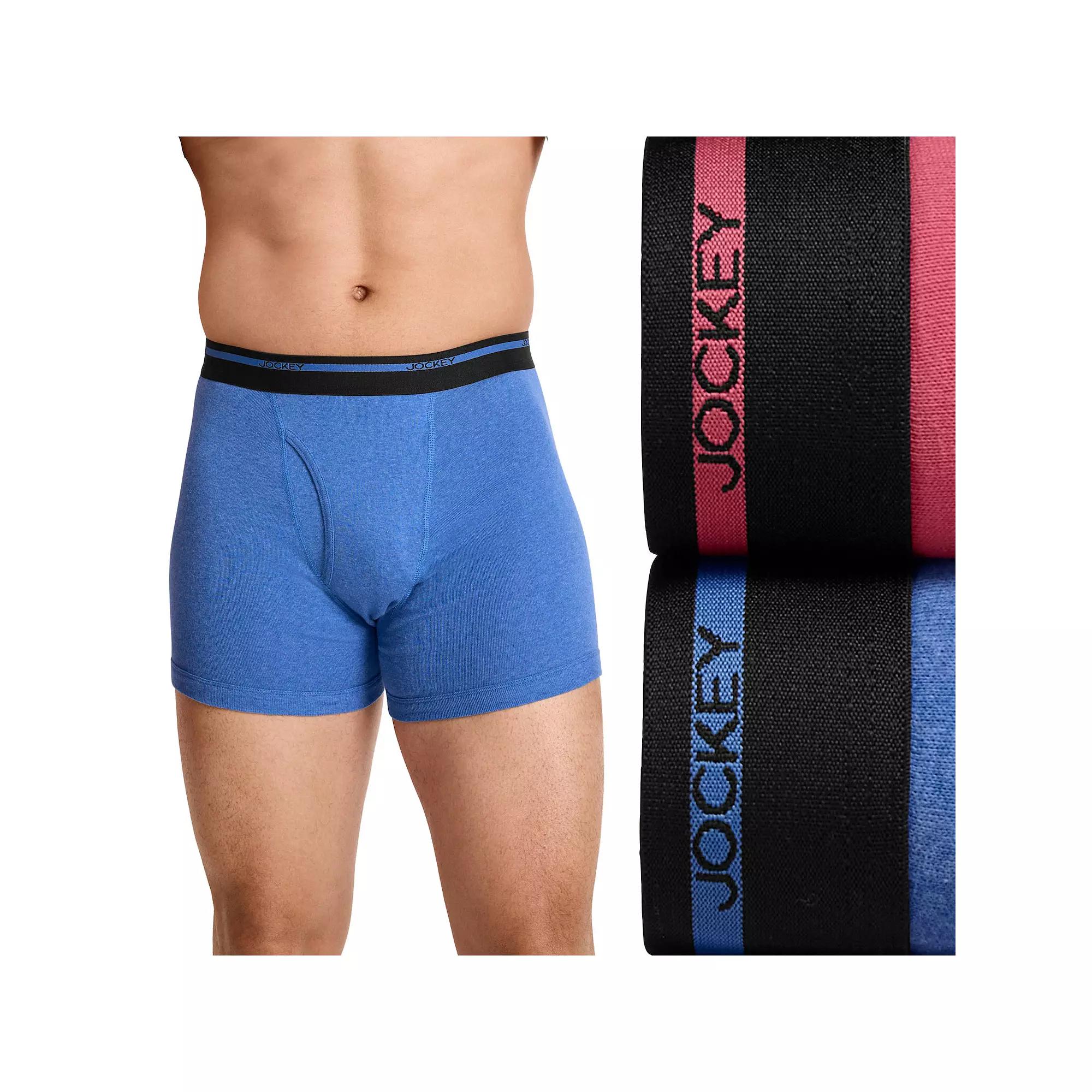 Big & Tall Jockey® 2-Pack Classic Lightweight Boxer Briefs, Men's,  Product Image