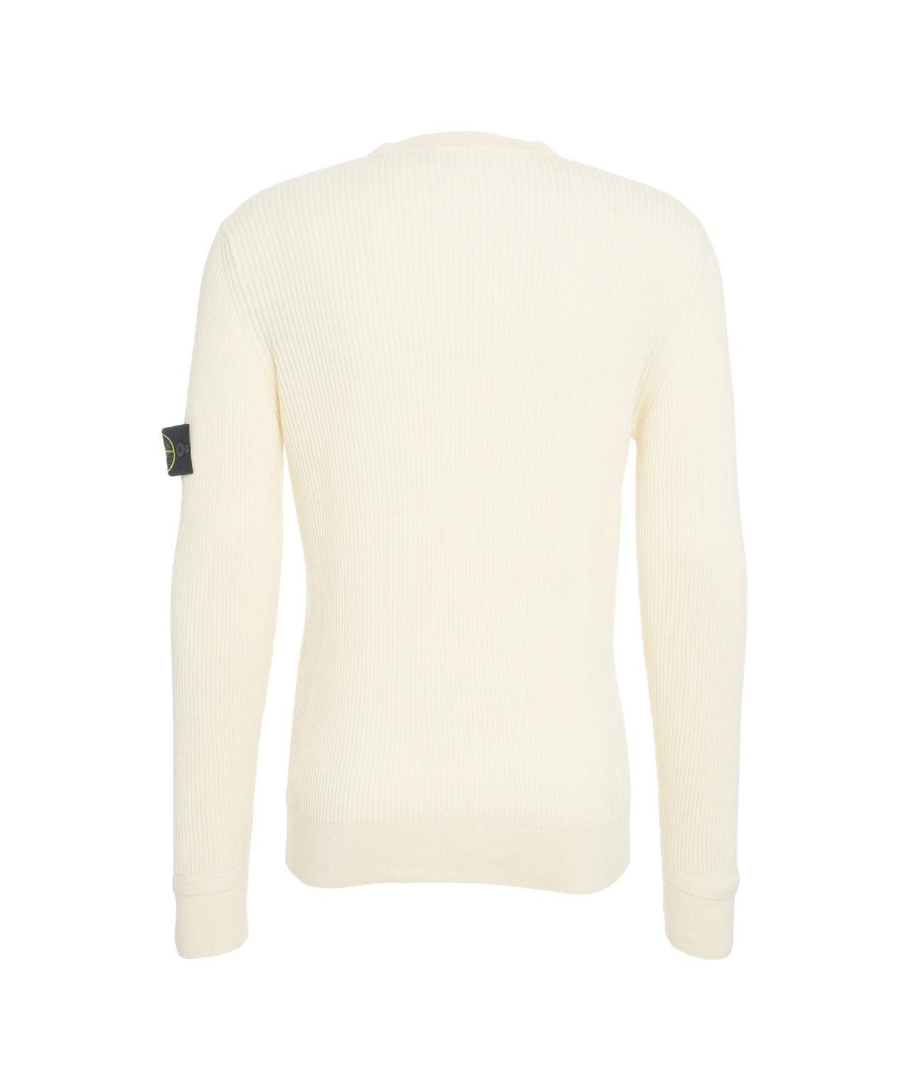 Ribbed sweater with logo Product Image