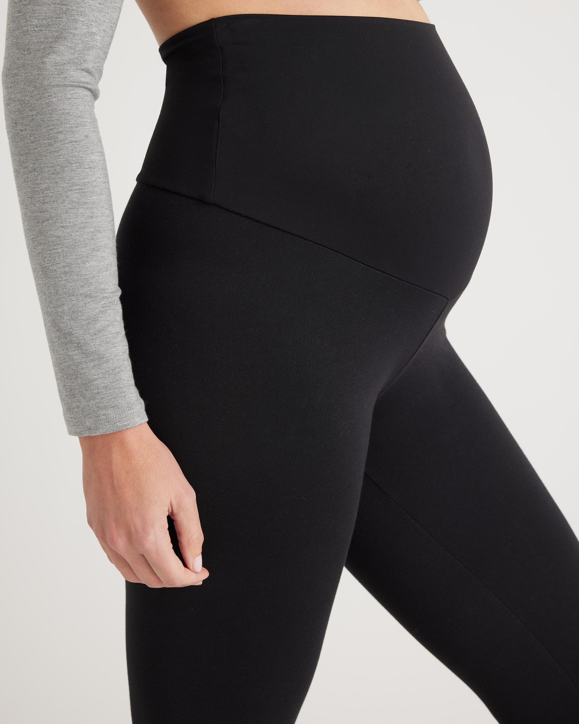 Quince | Women's French Terry Maternity & Postpartum Lounge Leggings Size XS, Organic Cotton Product Image