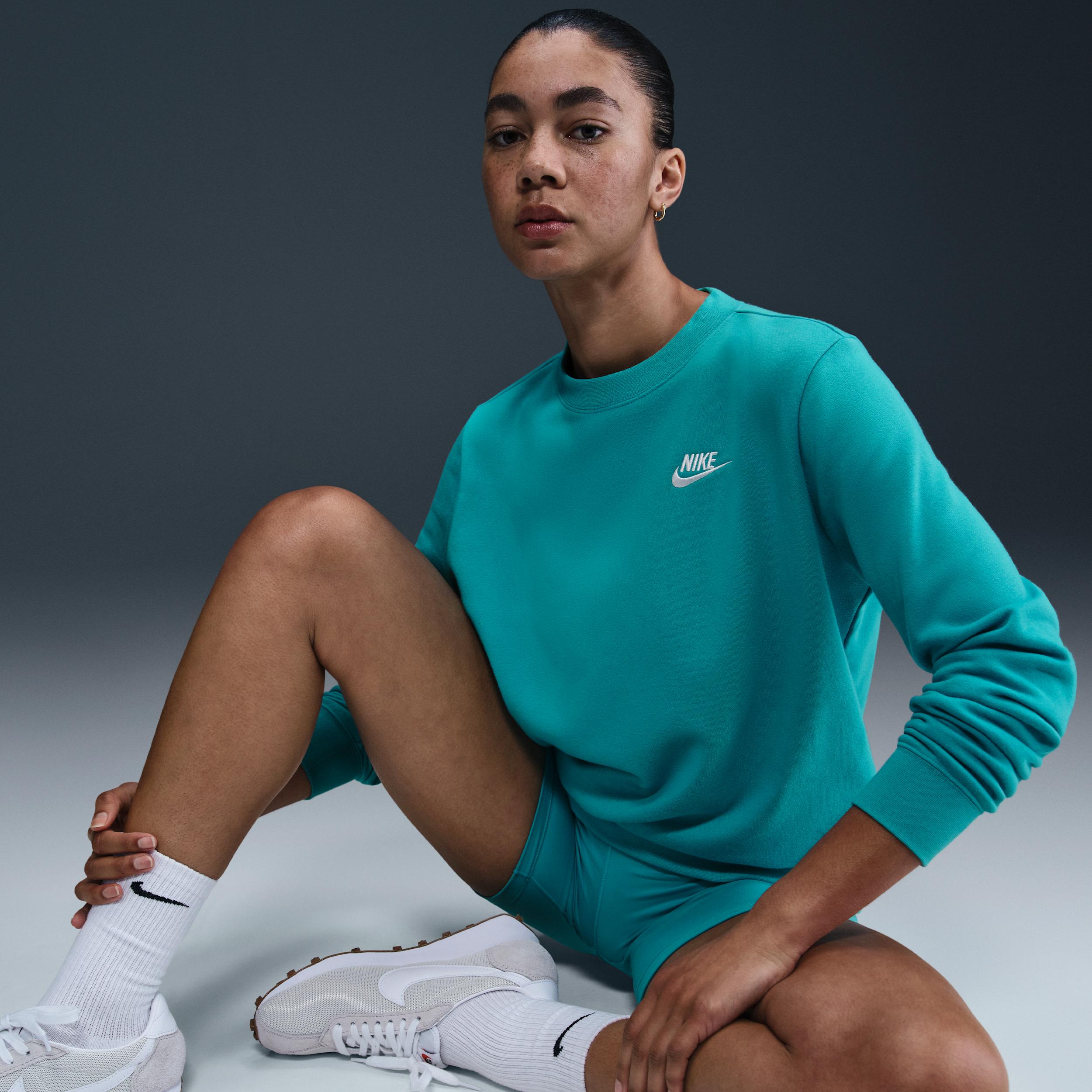 Women's Nike Sportswear Club Fleece Crew-Neck Sweatshirt Product Image