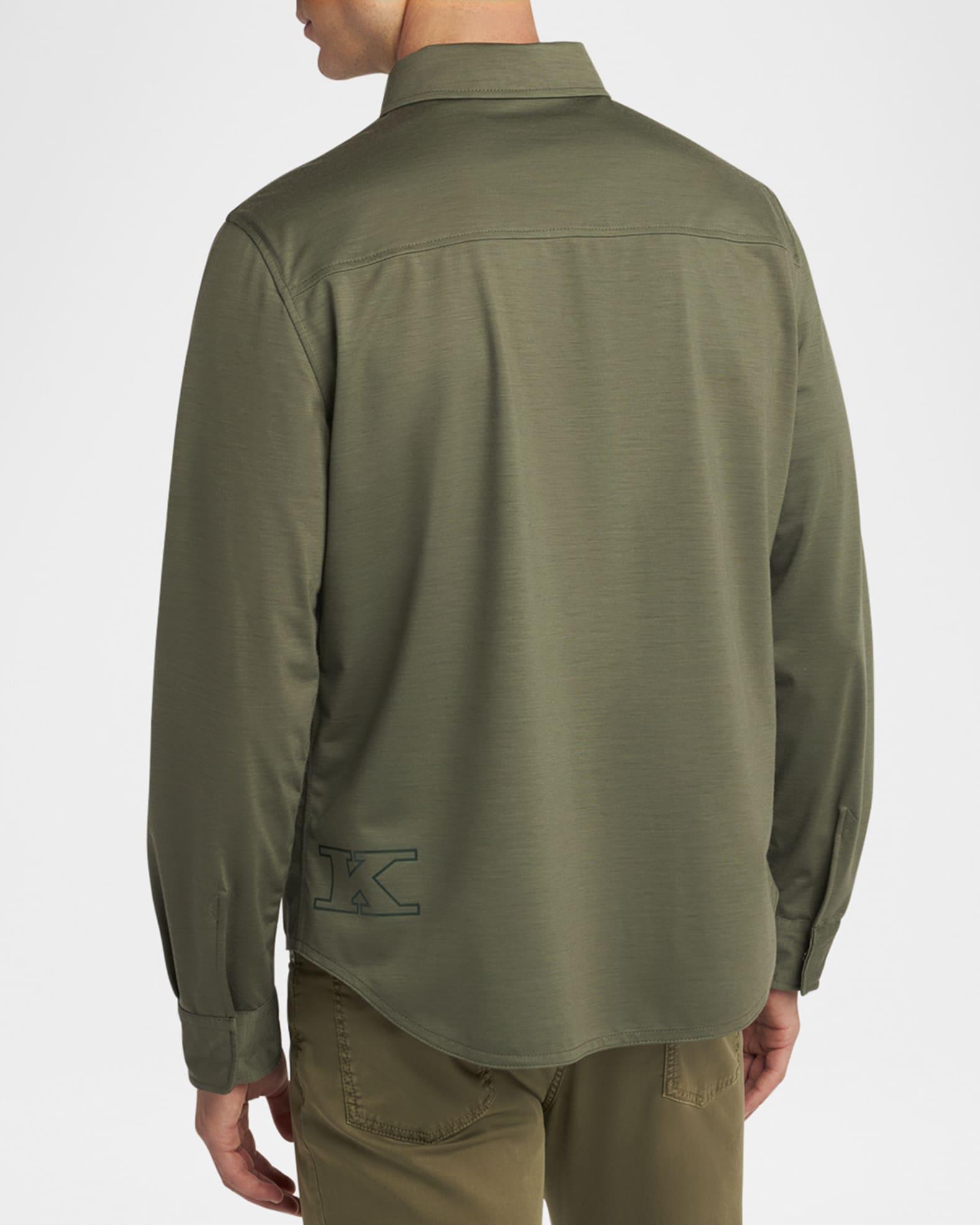 Men's Full-Zip Blouson Jacket Product Image