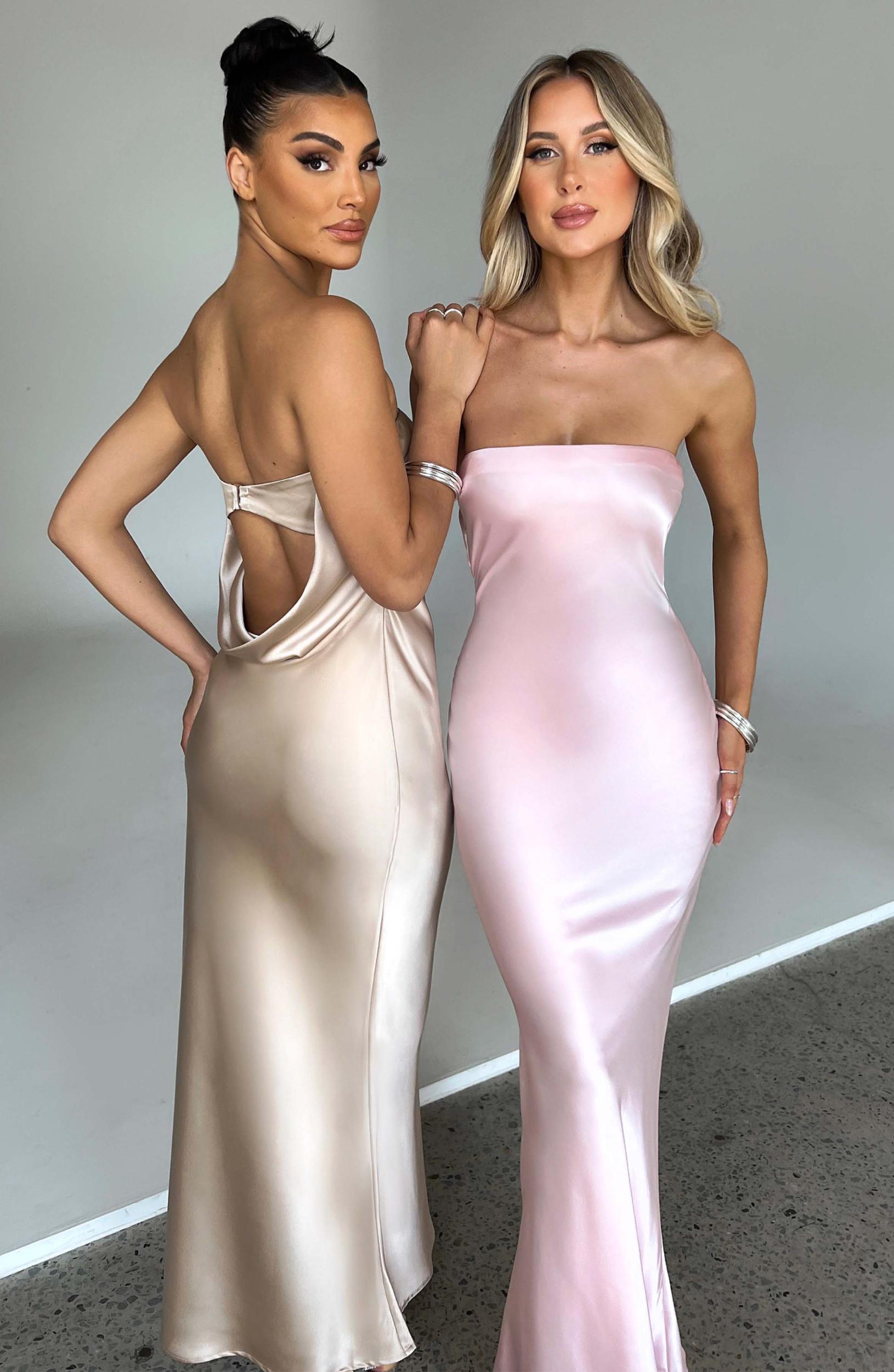 Rheanna Maxi Dress - Blush Product Image