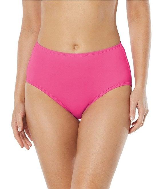 Beach House Chloe High Waisted Solid Bikini Swim Bottom Product Image