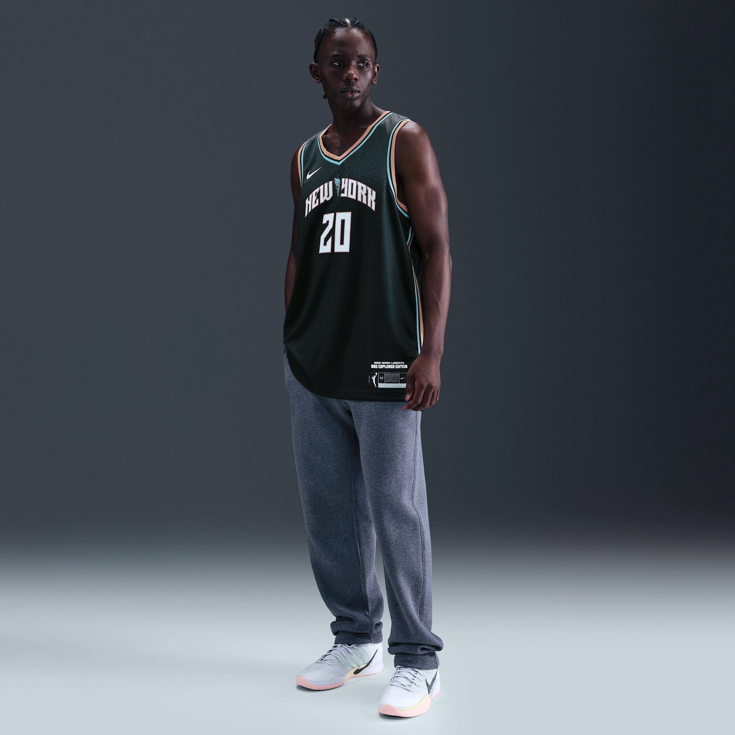 Sabrina Ionescu Liberty Explorer Edition Nike Womens Dri-FIT WNBA Victory Jersey | DJ4573-010 Product Image