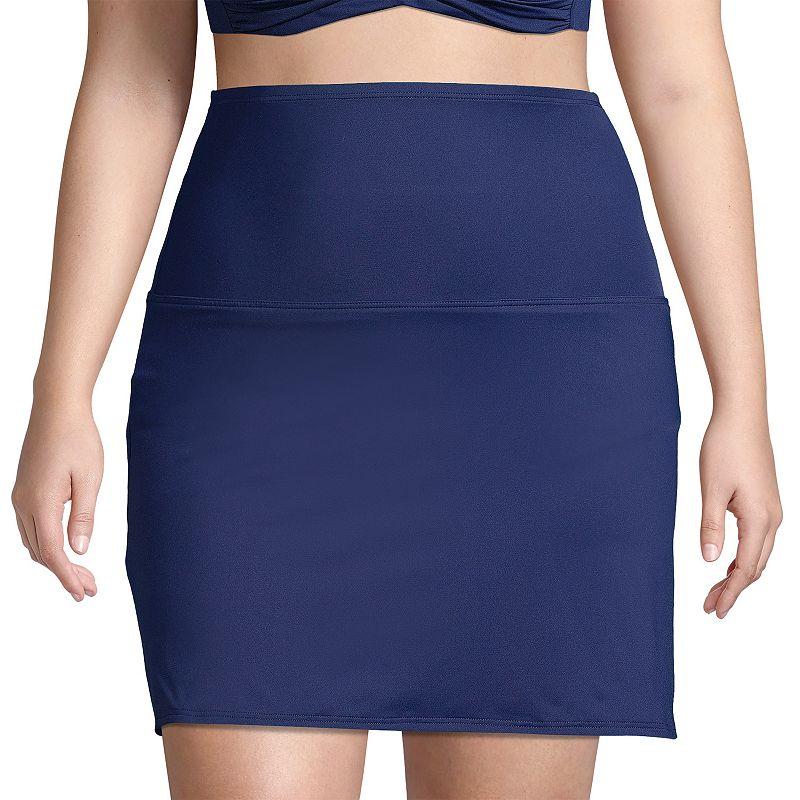 Women's Lands' End Tummy Control Ultra High-Waist Swim Skirt,  Product Image