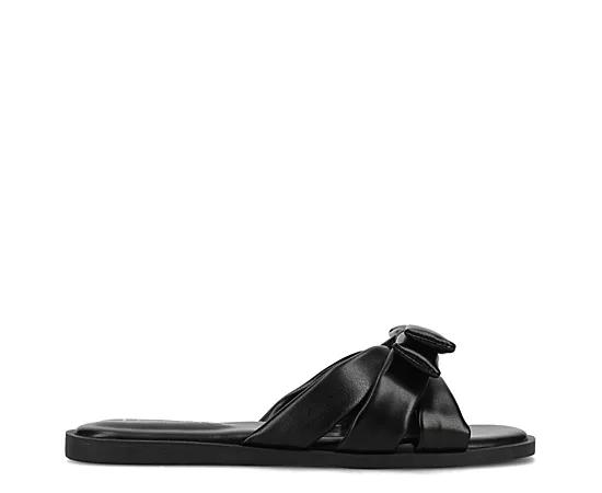 Journee Prylin Slip-On Bow Women's Flat Sandals,  Product Image