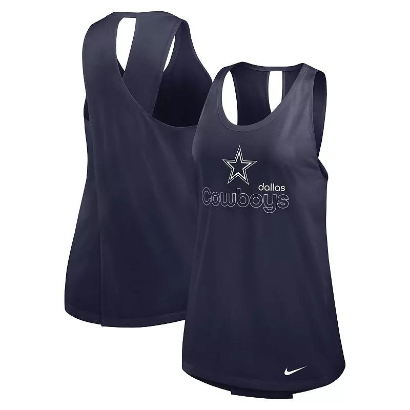 Dallas Cowboys Nike Womens Dri-FIT NFL Tank Top | 01D541S7RD-K3J Product Image