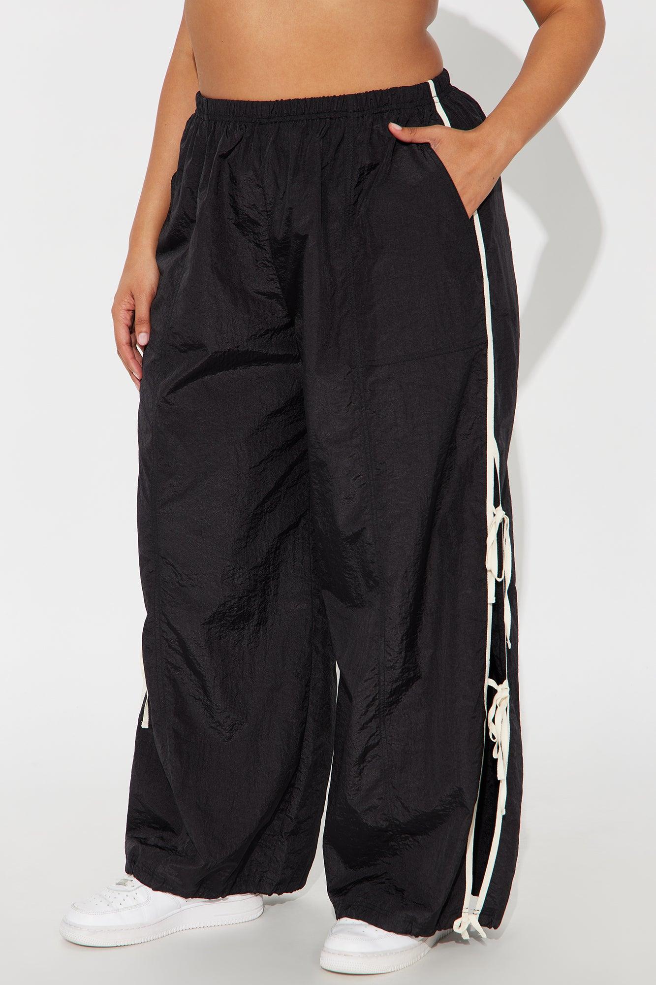 Racing Through Your Mind Jogger Pant 30″ - Black Female Product Image