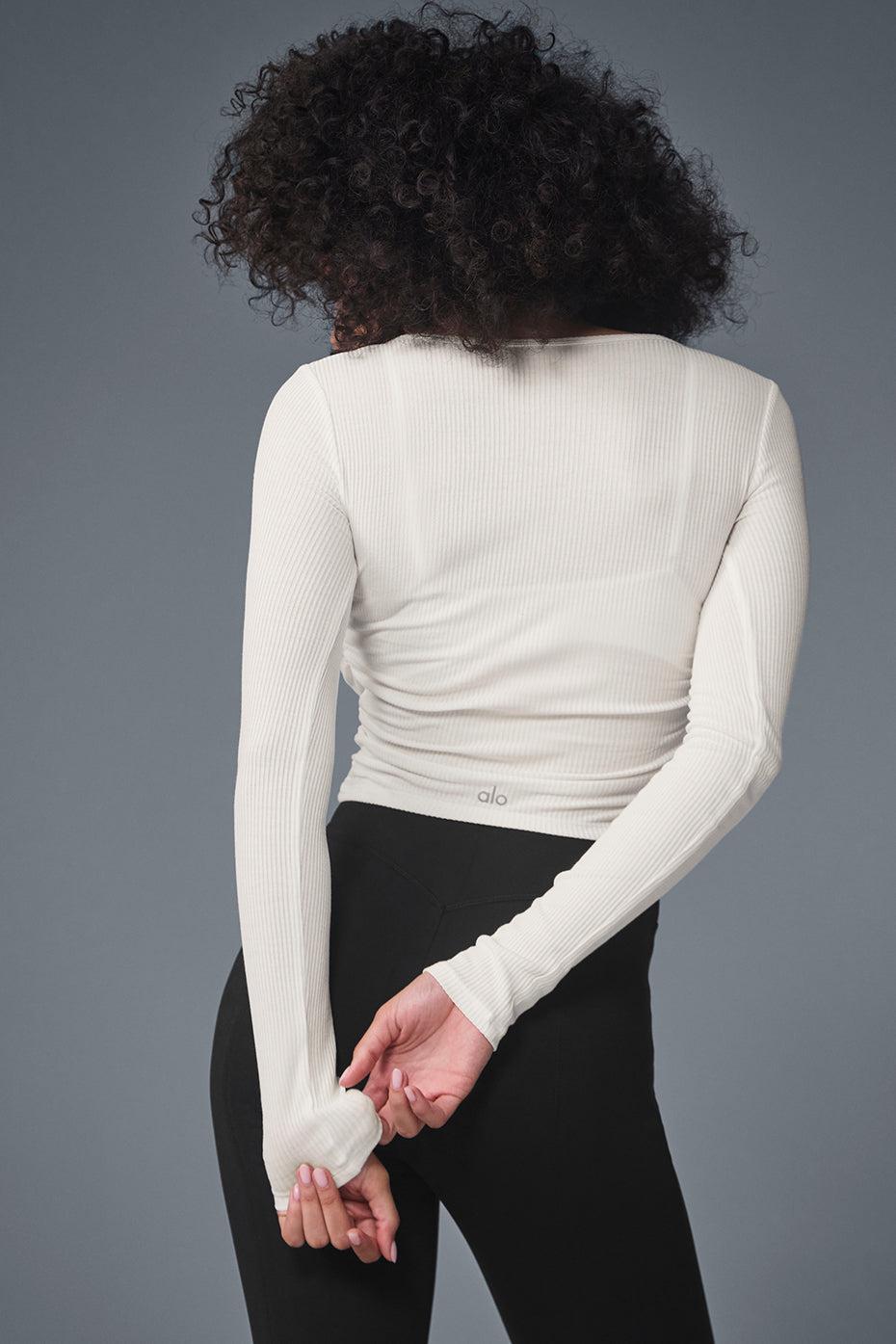 Gather Long Sleeve - Ivory Product Image