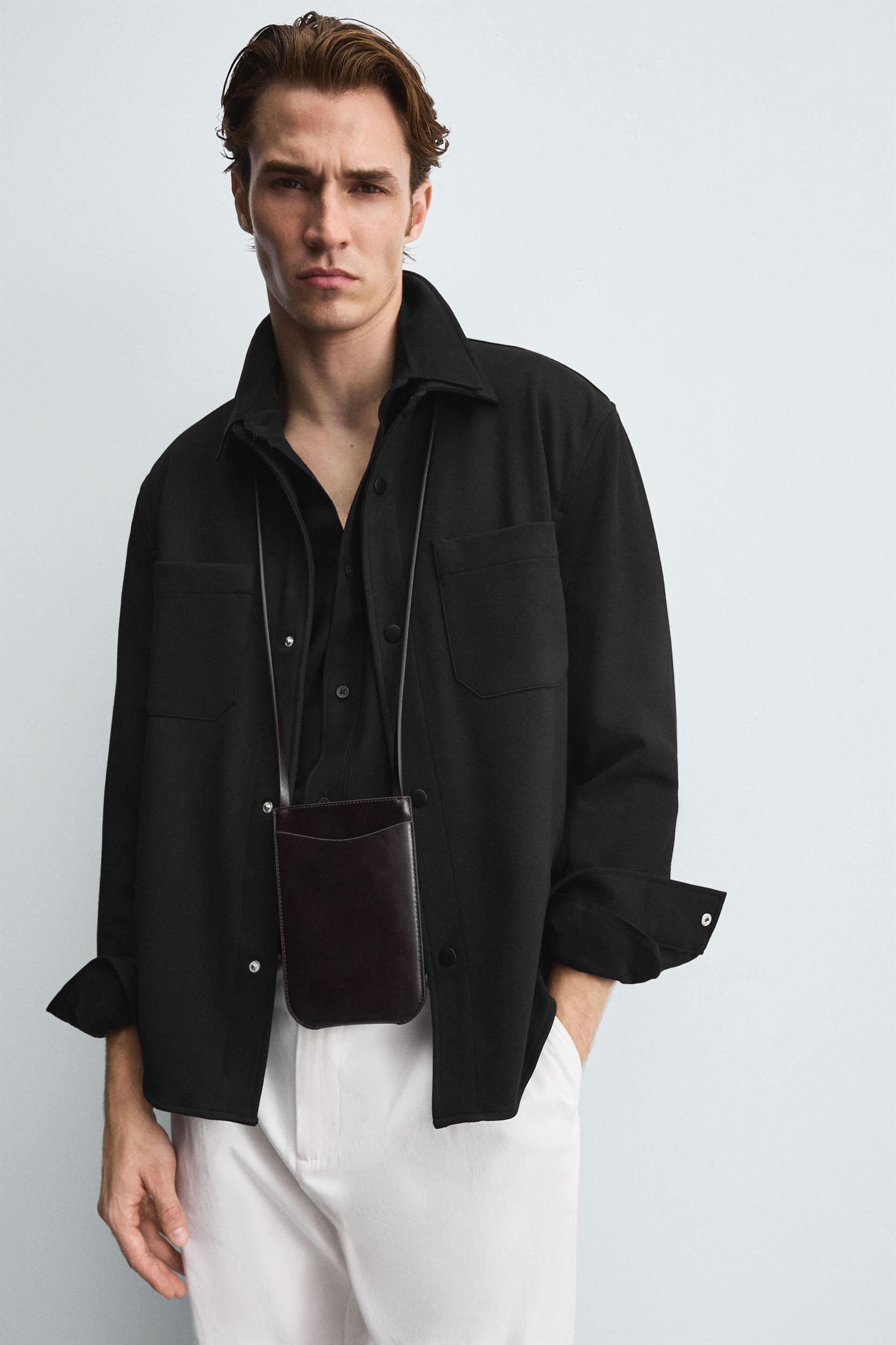 COMFORT TEXTURED OVERSHIRT Product Image