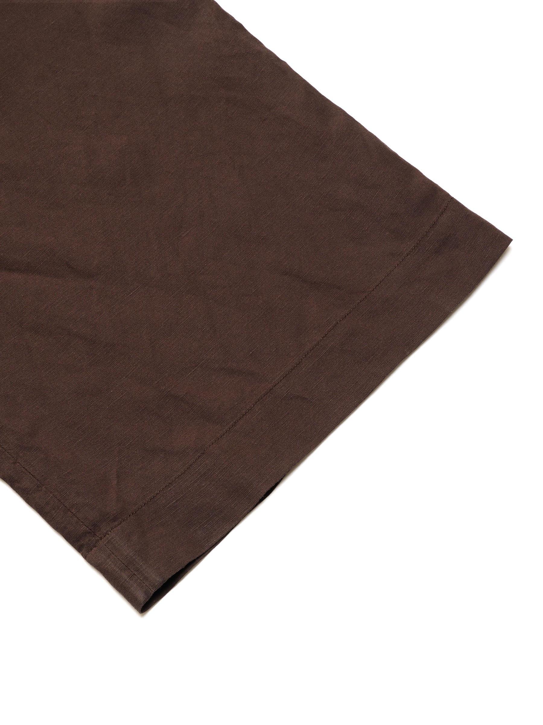 Linen Blend Women Wide Leg Pants With Tie String Belt Product Image