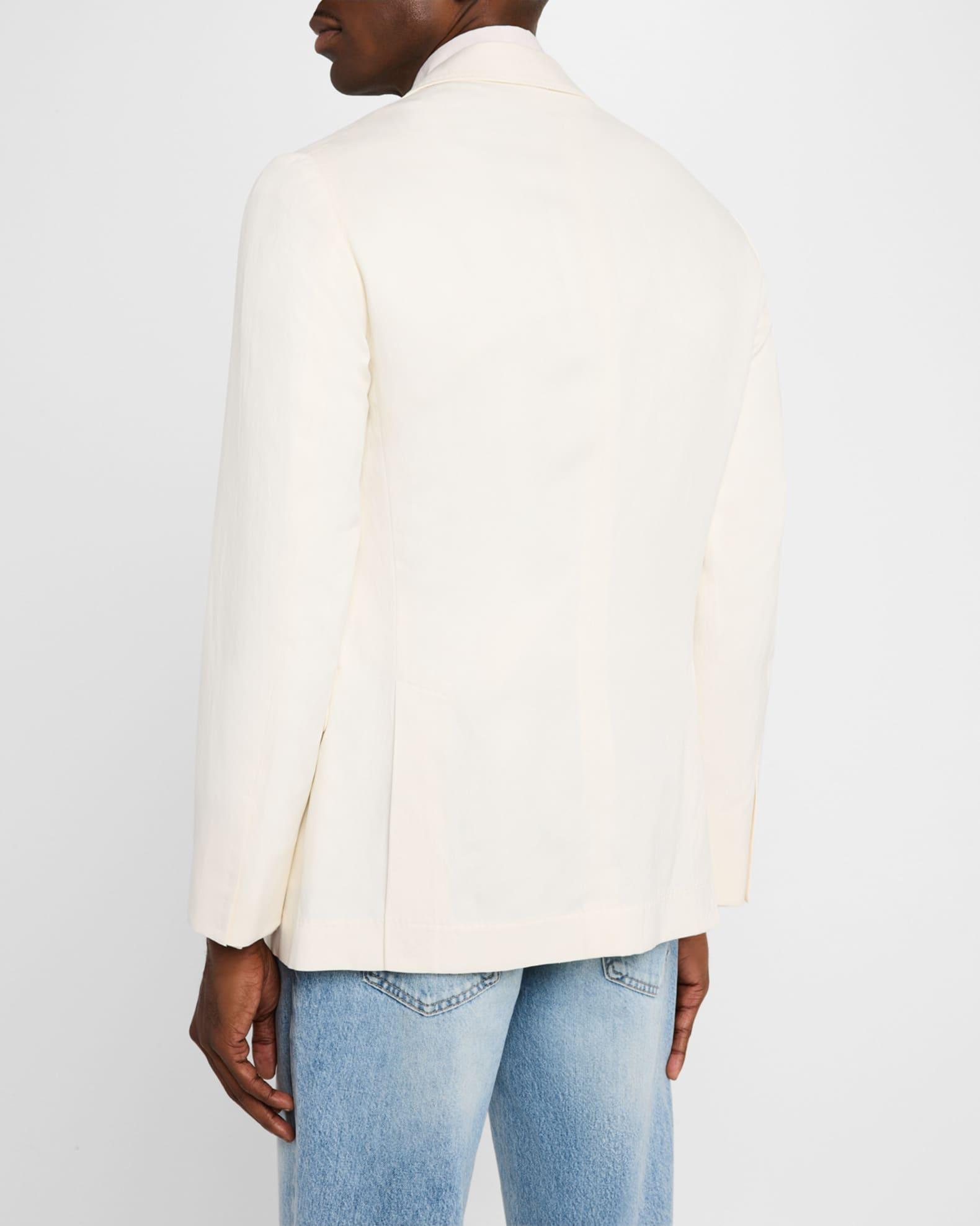 Men's Silk and Linen Gabardine Sport Coat Product Image