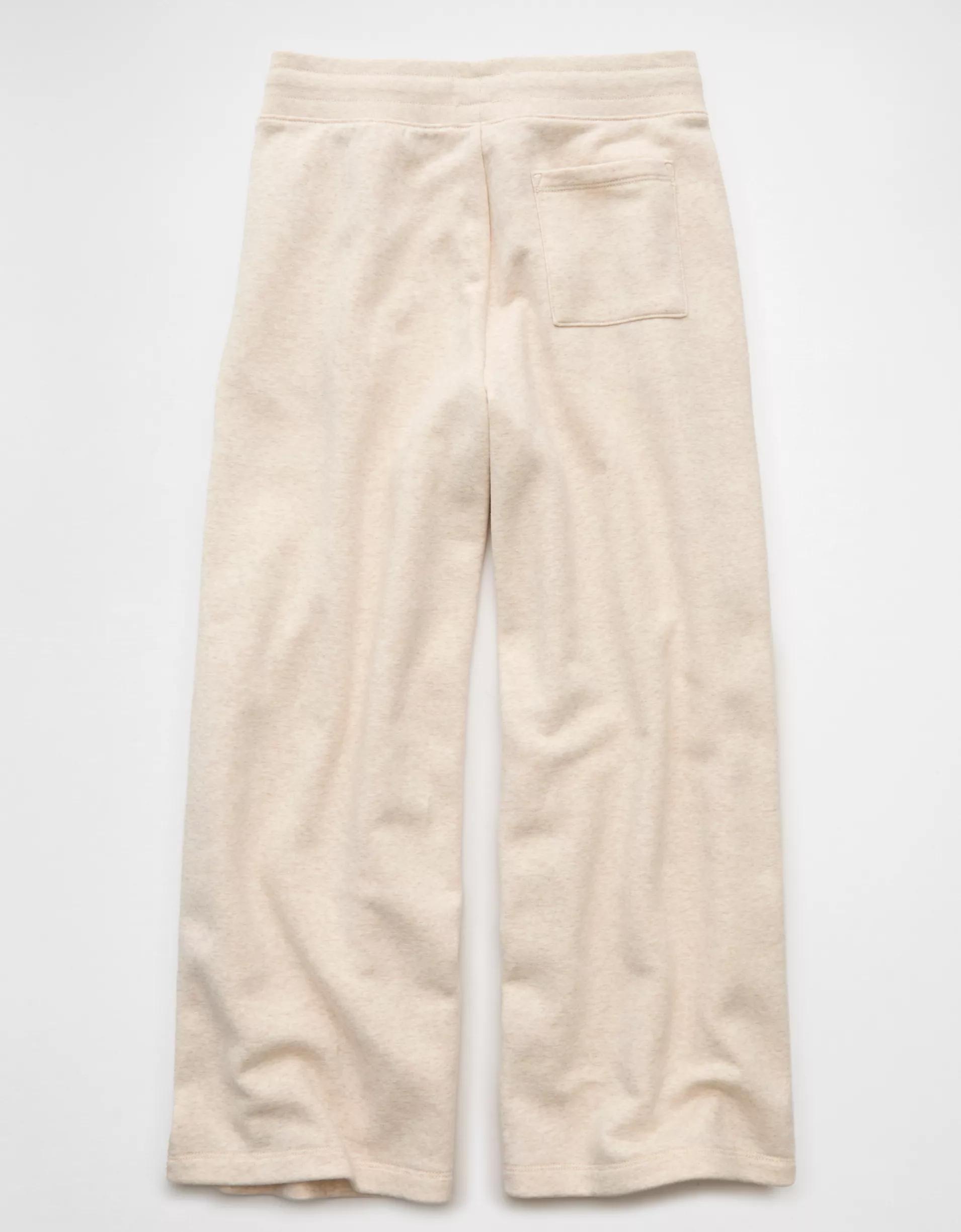 AE Everyday Luxe Wide-Leg Sweatpant Product Image