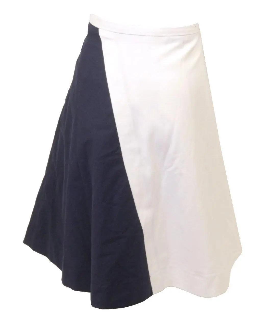 To-La-Roo Navy and White Skirt Product Image