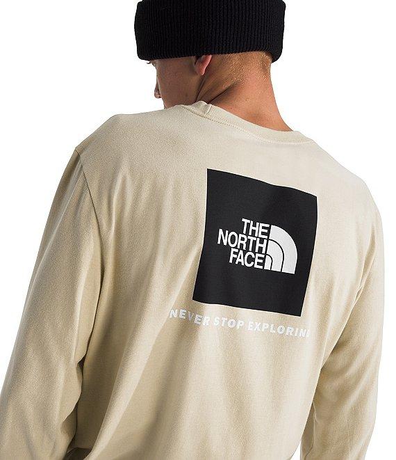 The North Face Long Sleeve Box NSE Logo Graphic T-Shirt Product Image