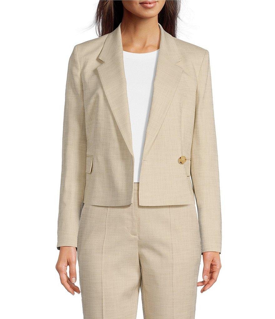 BOSS by Hugo Boss Jaleto Notch Lapel Long Sleeve Blazer Product Image