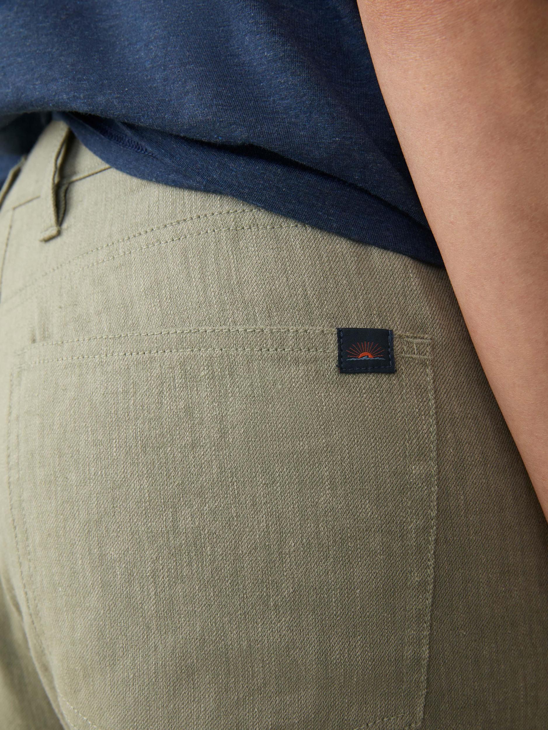 Movement™ Linen 5-Pocket Pant - Sage Cliff Male Product Image