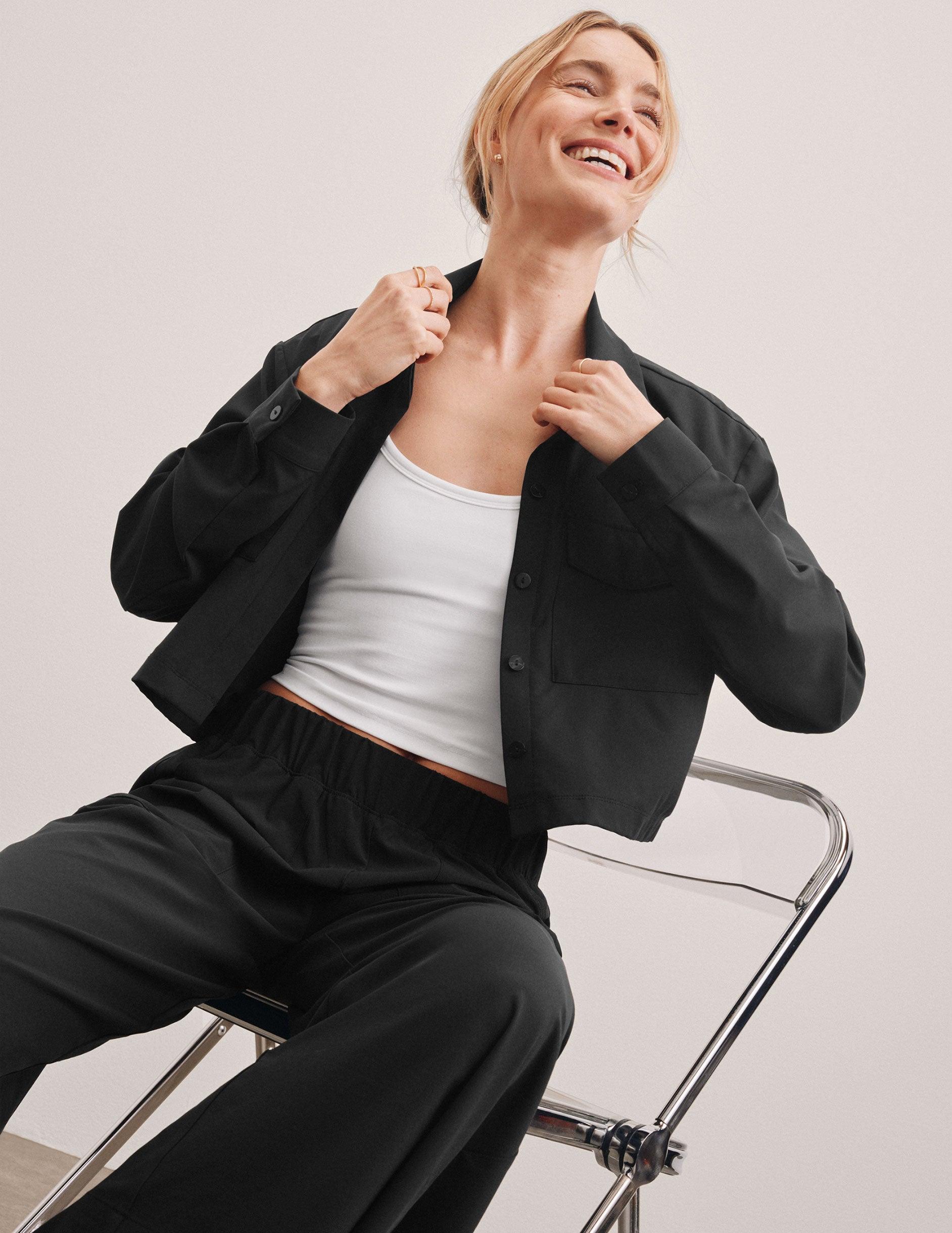 Midtown Cropped Jacket Product Image