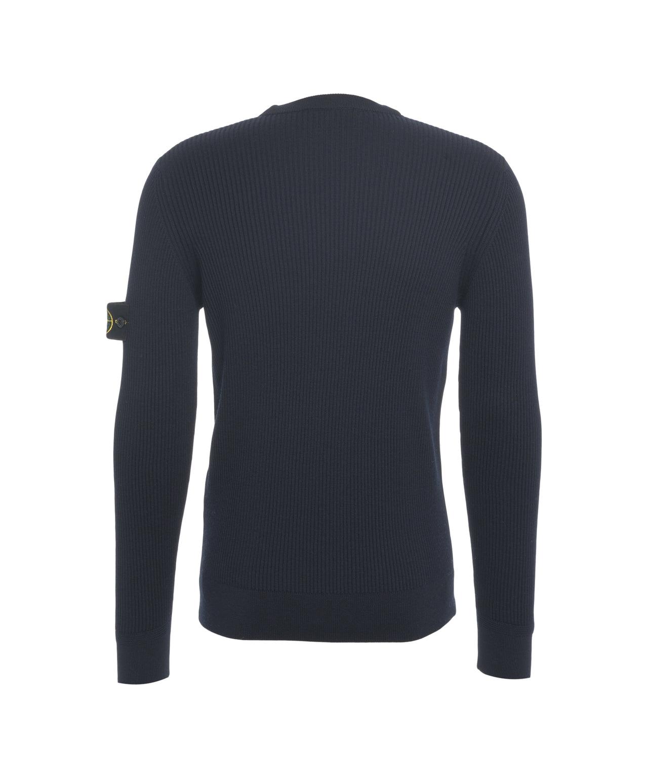Ribbed sweater with logo Product Image