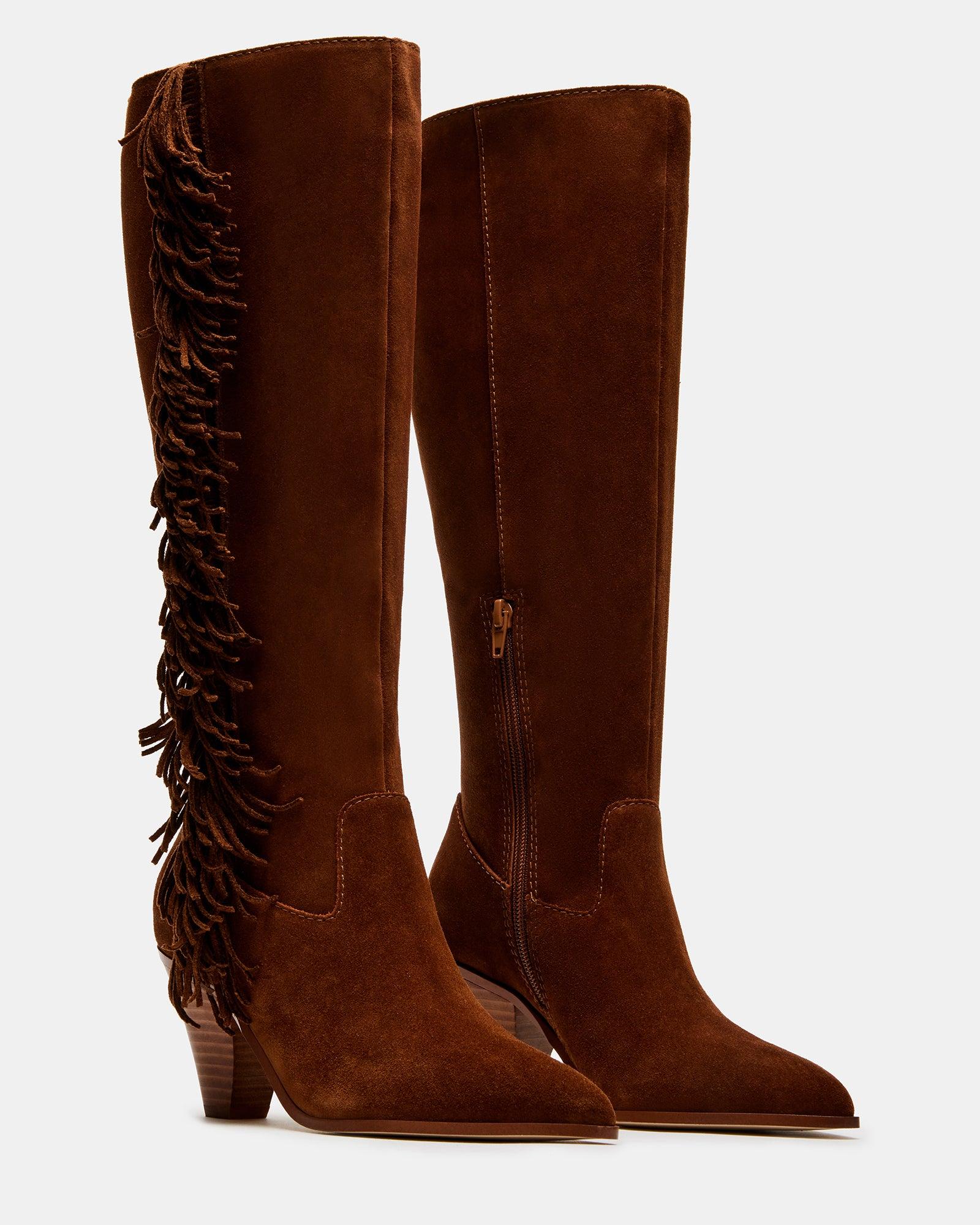 MANES CHESTNUT SUEDE Female Product Image