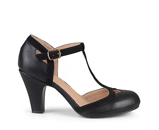 Journee Olina Women's Mary Jane Heels,  Product Image