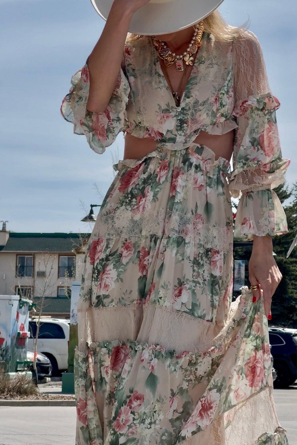 ENOLA MAXI DRESS Product Image