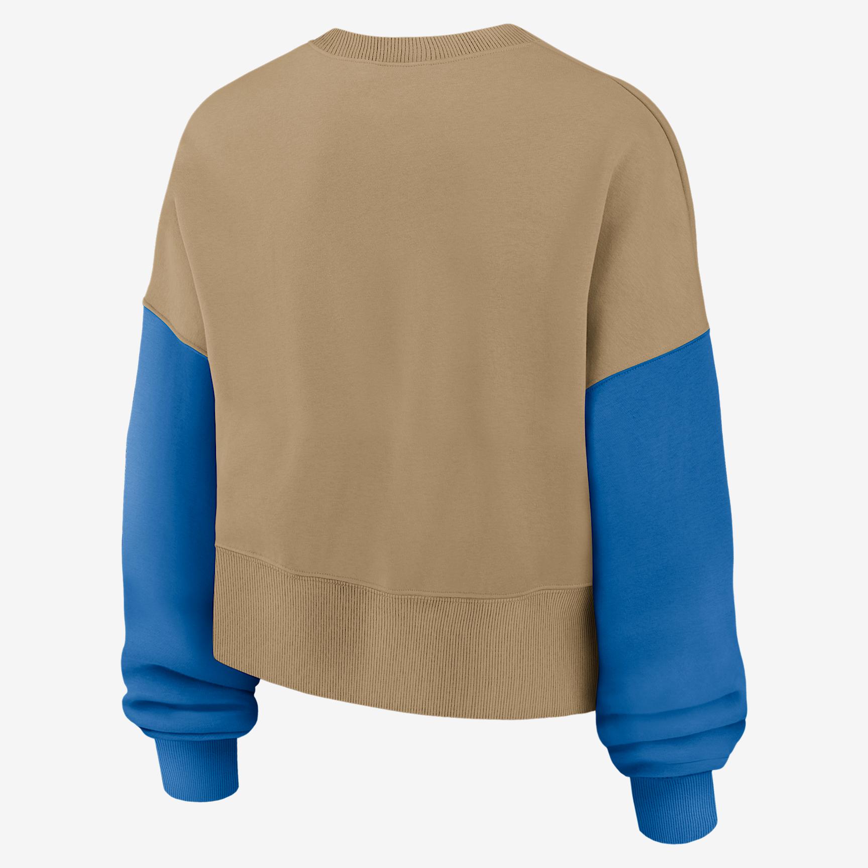 Detroit Lions Rewind Nike Women's NFL Pullover Crew Product Image