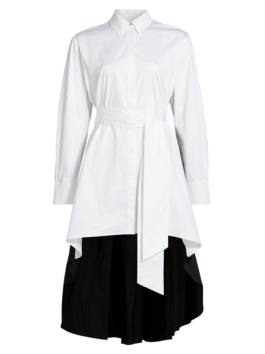 Womens Ariella Fly Away Pleated Shirtdress Product Image