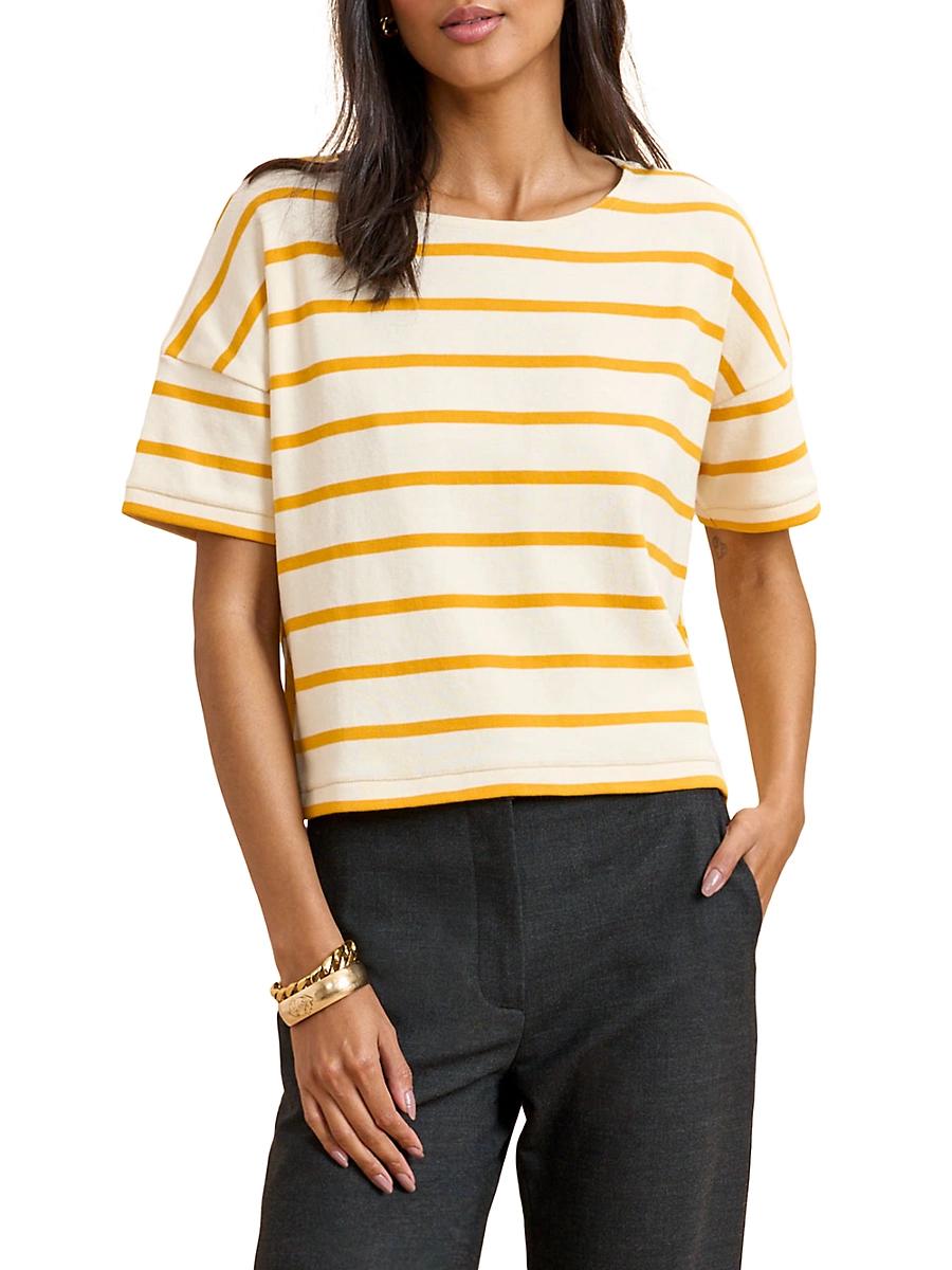 Womens Breton Short Sleeve Tee Product Image