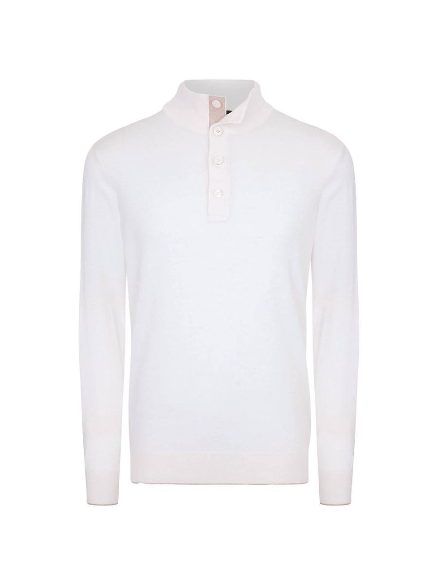 Mens Mockneck Sweater Product Image