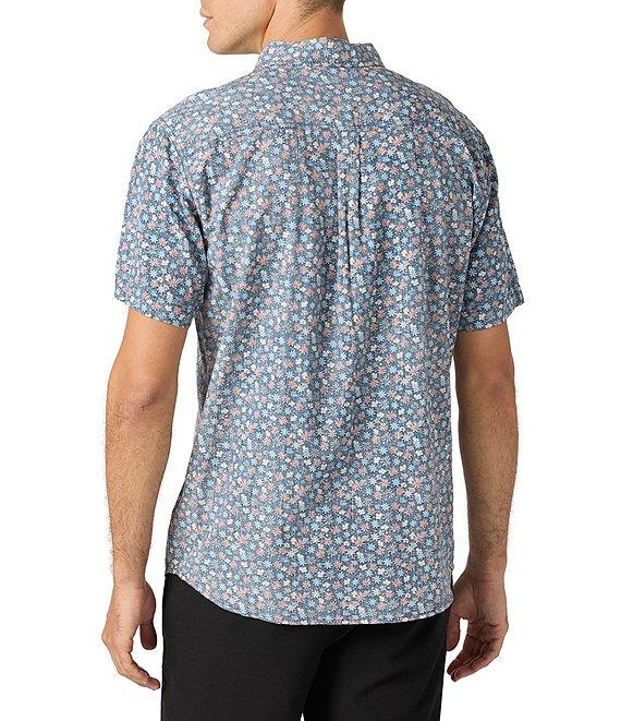 O'Neill Oasis Eco Standard-Fit Short Sleeve Printed Woven Shirt Product Image