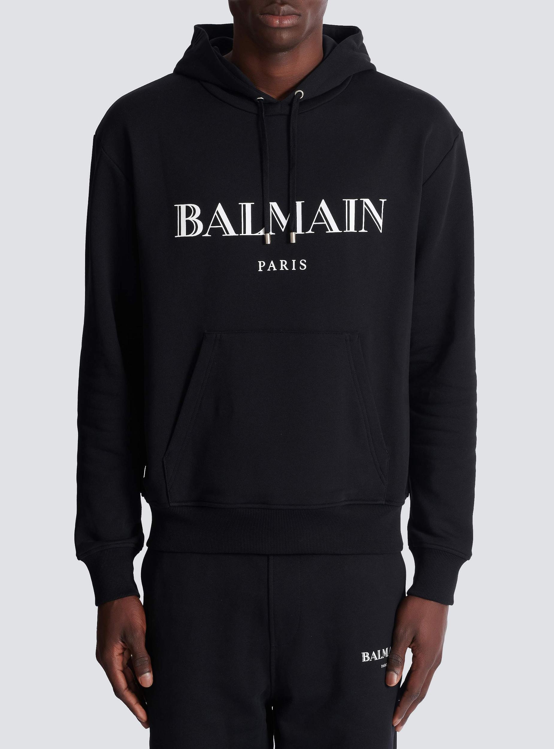 Balmain printed hoodie Product Image
