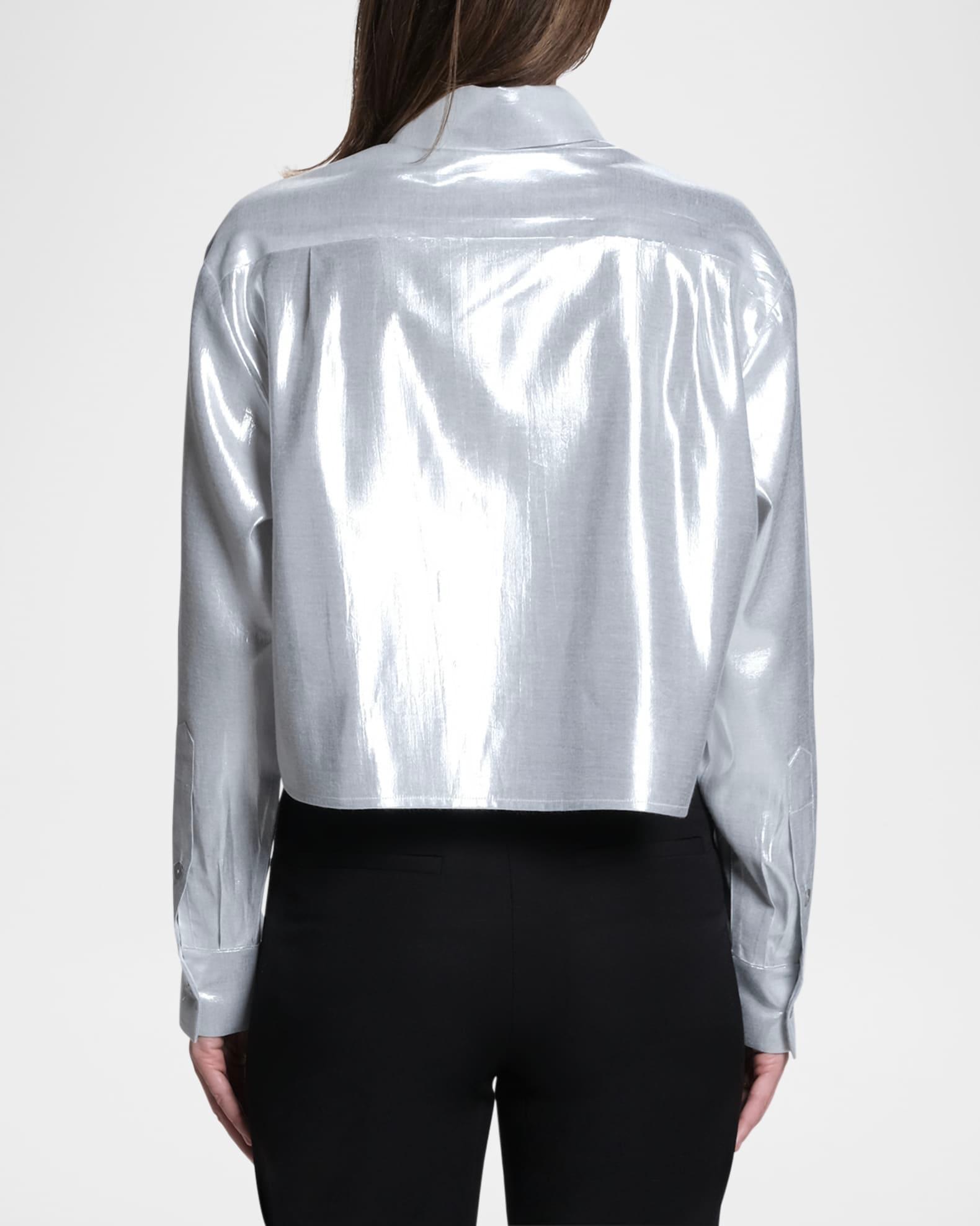 The Shorty Metallic Shirt Product Image