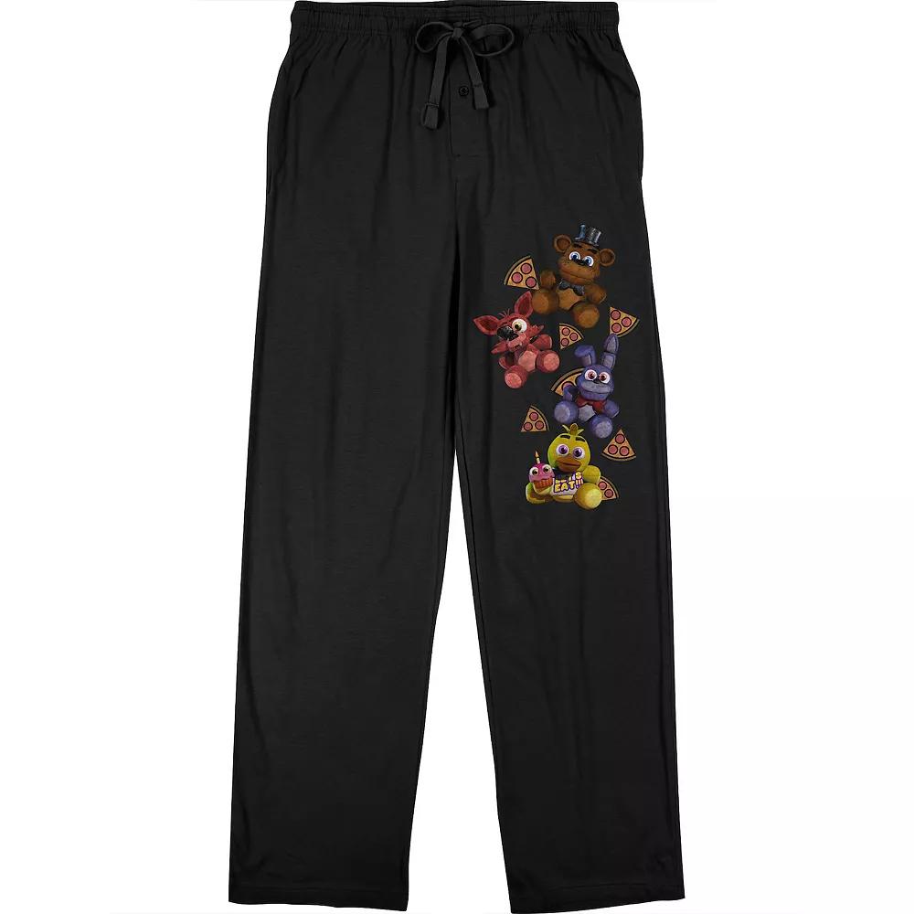 Men's Five Nights at Freddy's Pizza Pajama Pants,  Product Image