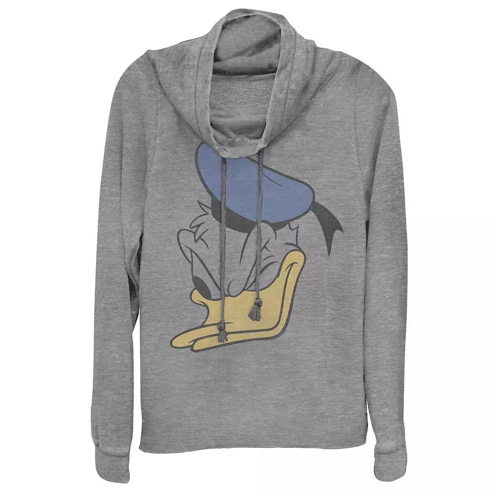 Juniors' Bitty Berry Cowlneck Graphic Lightweight Long Sleeve, Girl's,  Product Image