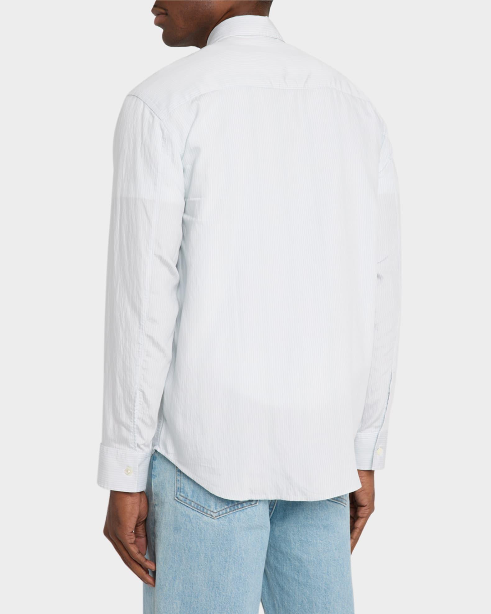 NN07 Freddy Shirt in Baby Blue Product Image