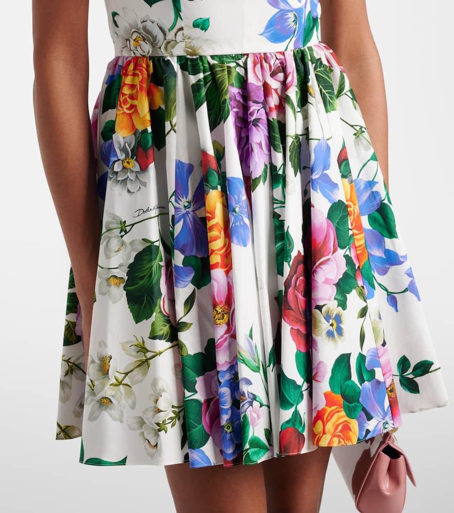 floral-print mini dress Product Image